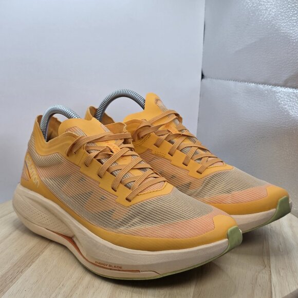 Womens Size 9 - Salomon Phantasm Shoes Orange Running Gym Sneakers Race 416105 - Picture 7 of 10